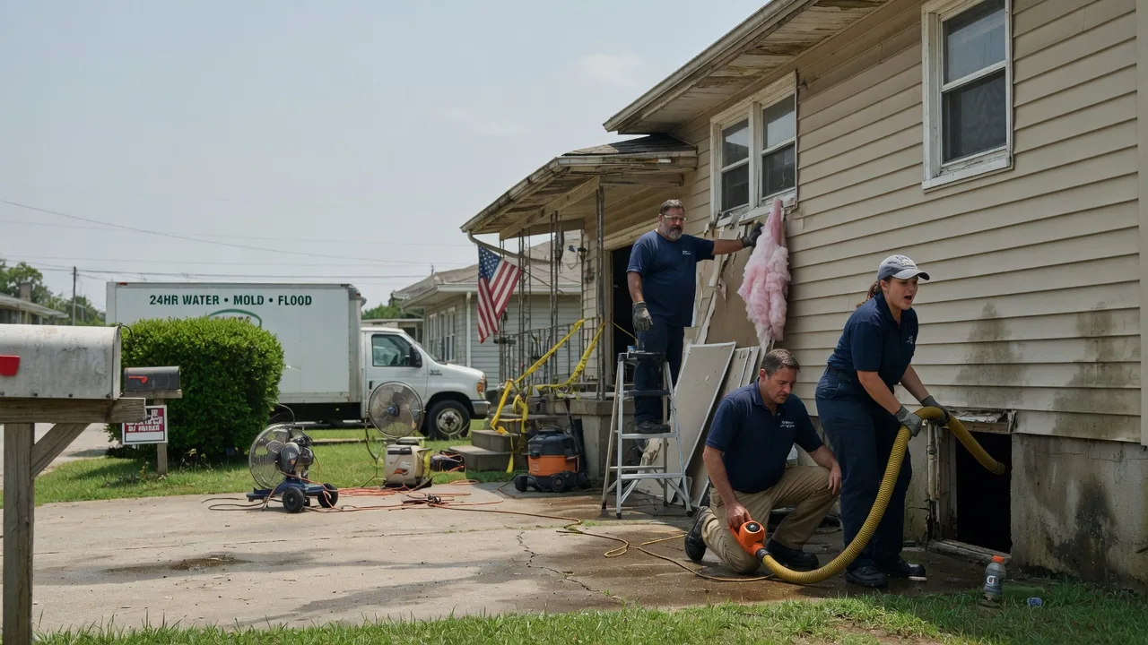 Water Damage Repair in Powhattan, KS near me